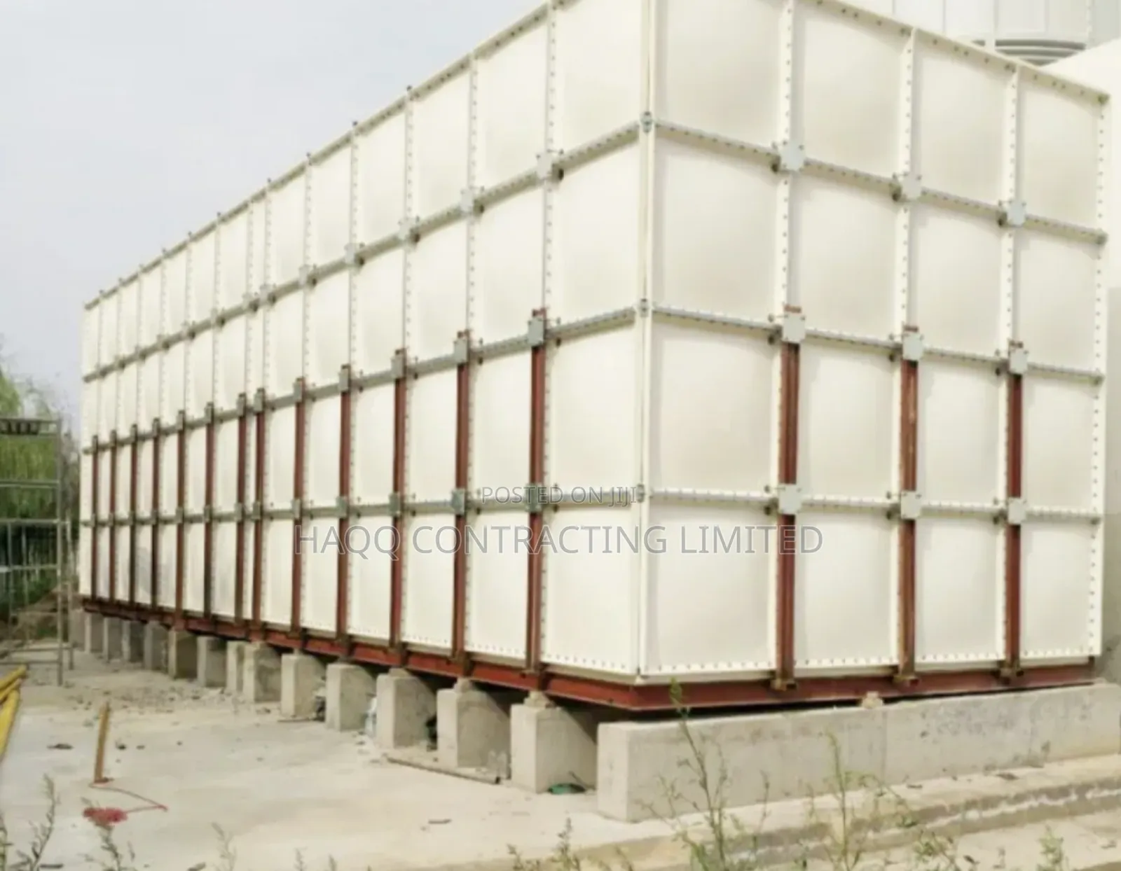 40,000, 50,000 Litres and Above FRP Fibreglass Water Tank