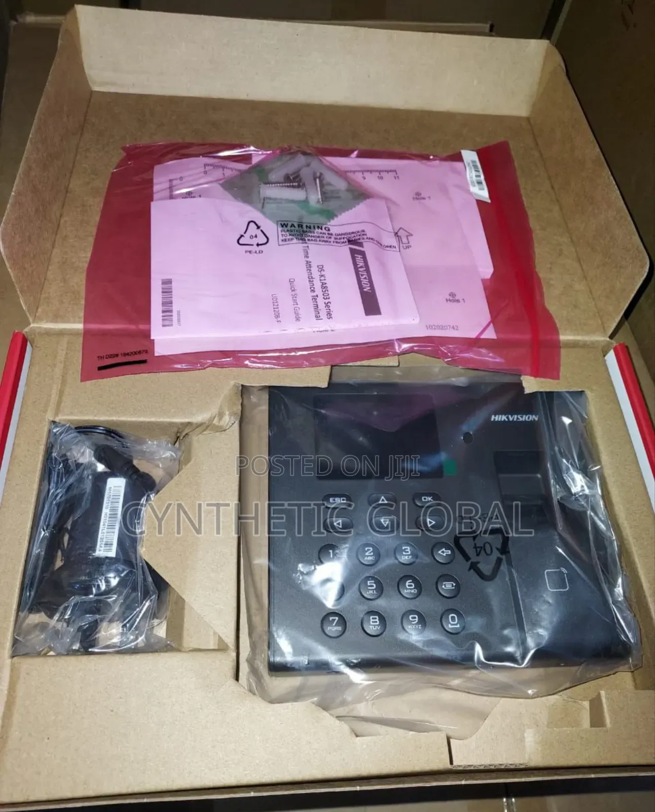 Ds-K1a8503mf-Bhikvision Fingerprint Time Attendance Terminal