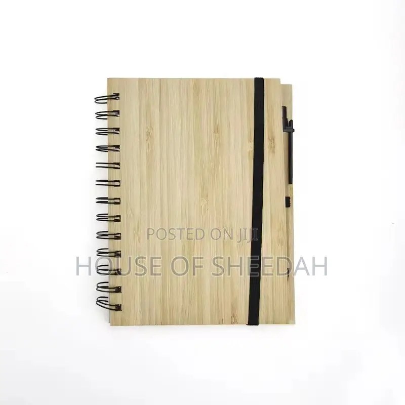 A6 Bamboo Notepad With Pen