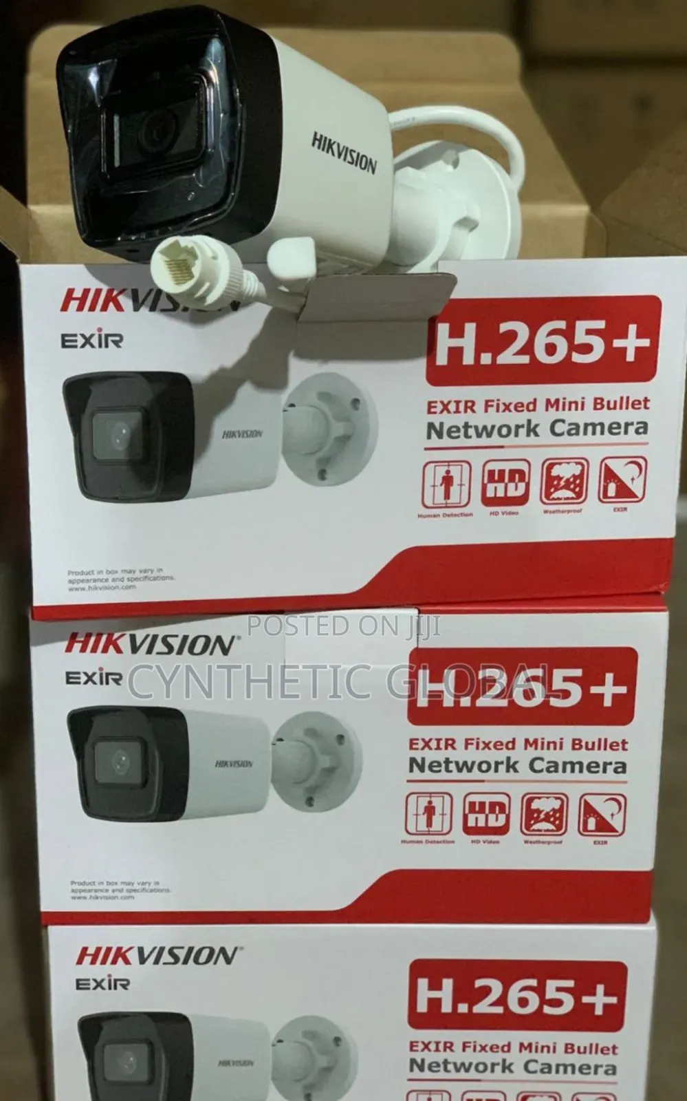 4MP HIKVISION H.265+ EXIR Fixed Mini Bullet Network Camera