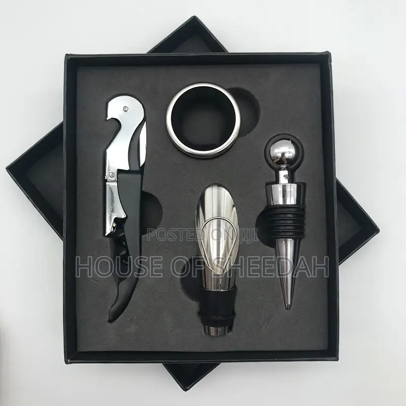 Rustproof Stainless Steel Wine Opener Set