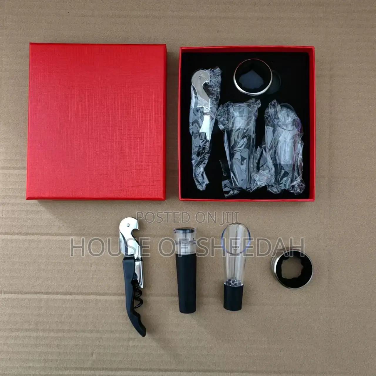Rustproof Stainless Steel Wine Opener Set