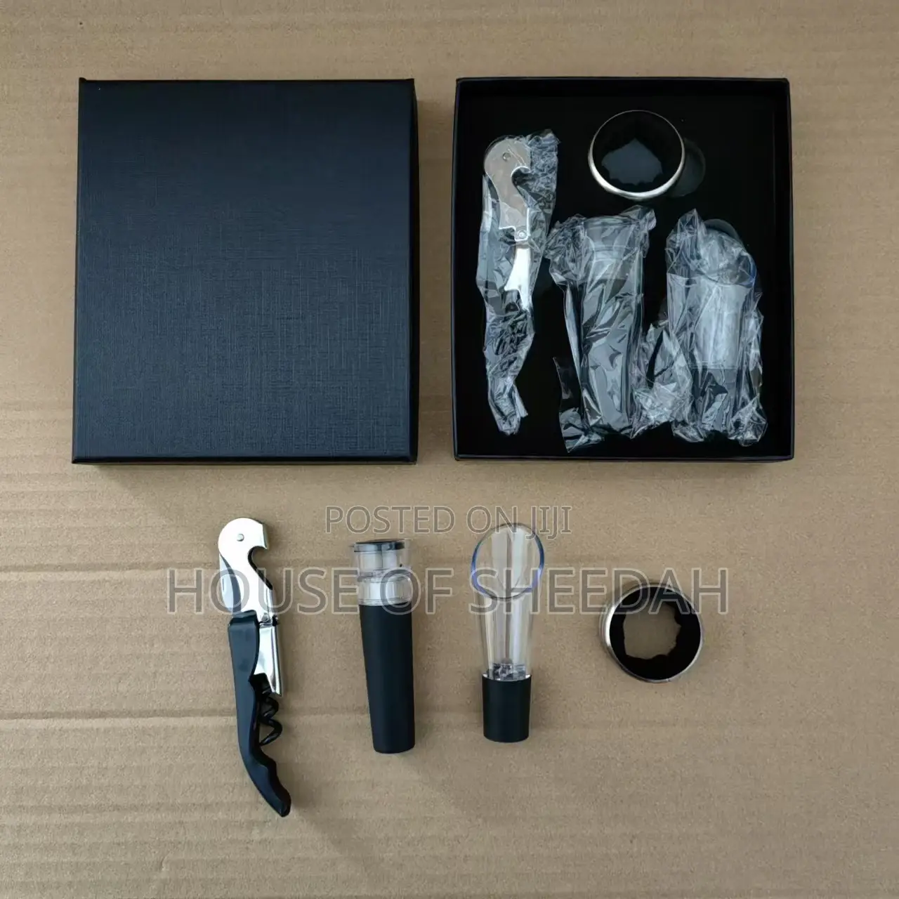 Rustproof Stainless Steel Wine Opener Set