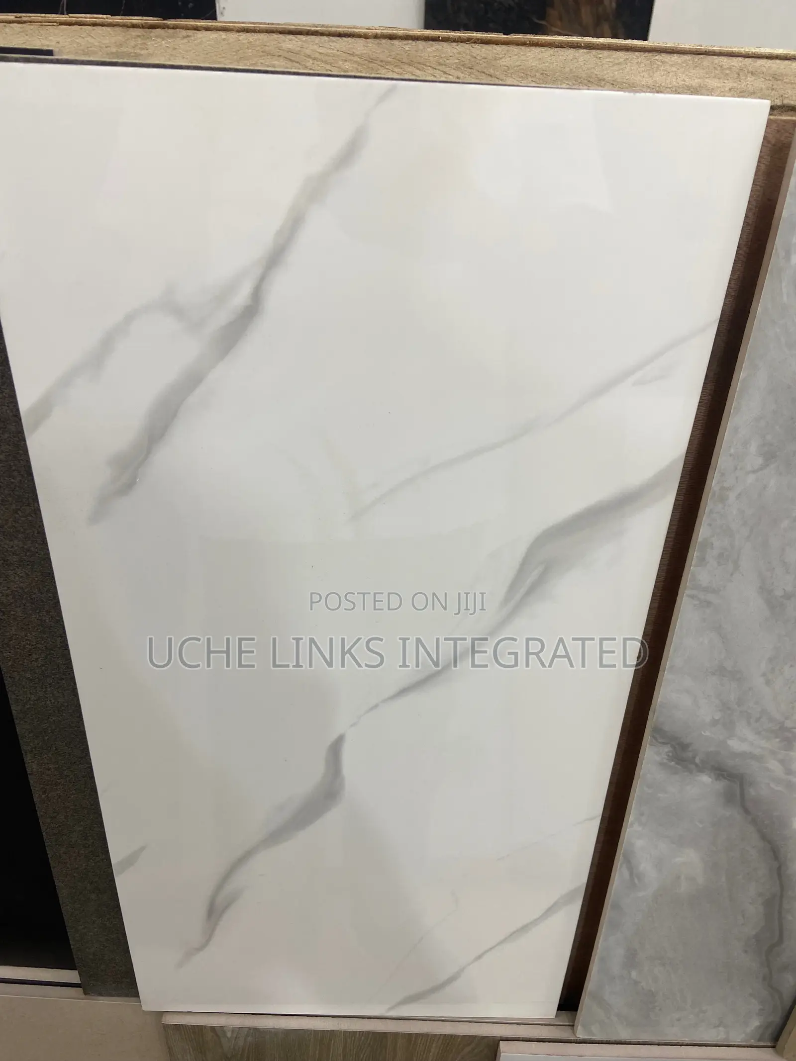 White Carlara Wall Tiles