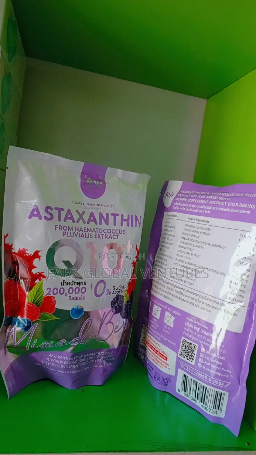 Astaxanthin Q10+ and Detox Powder