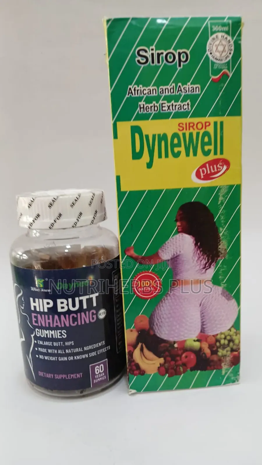 Hip Enhancing Gummies+Dynewell Plus for Bigger and Sexy Butt