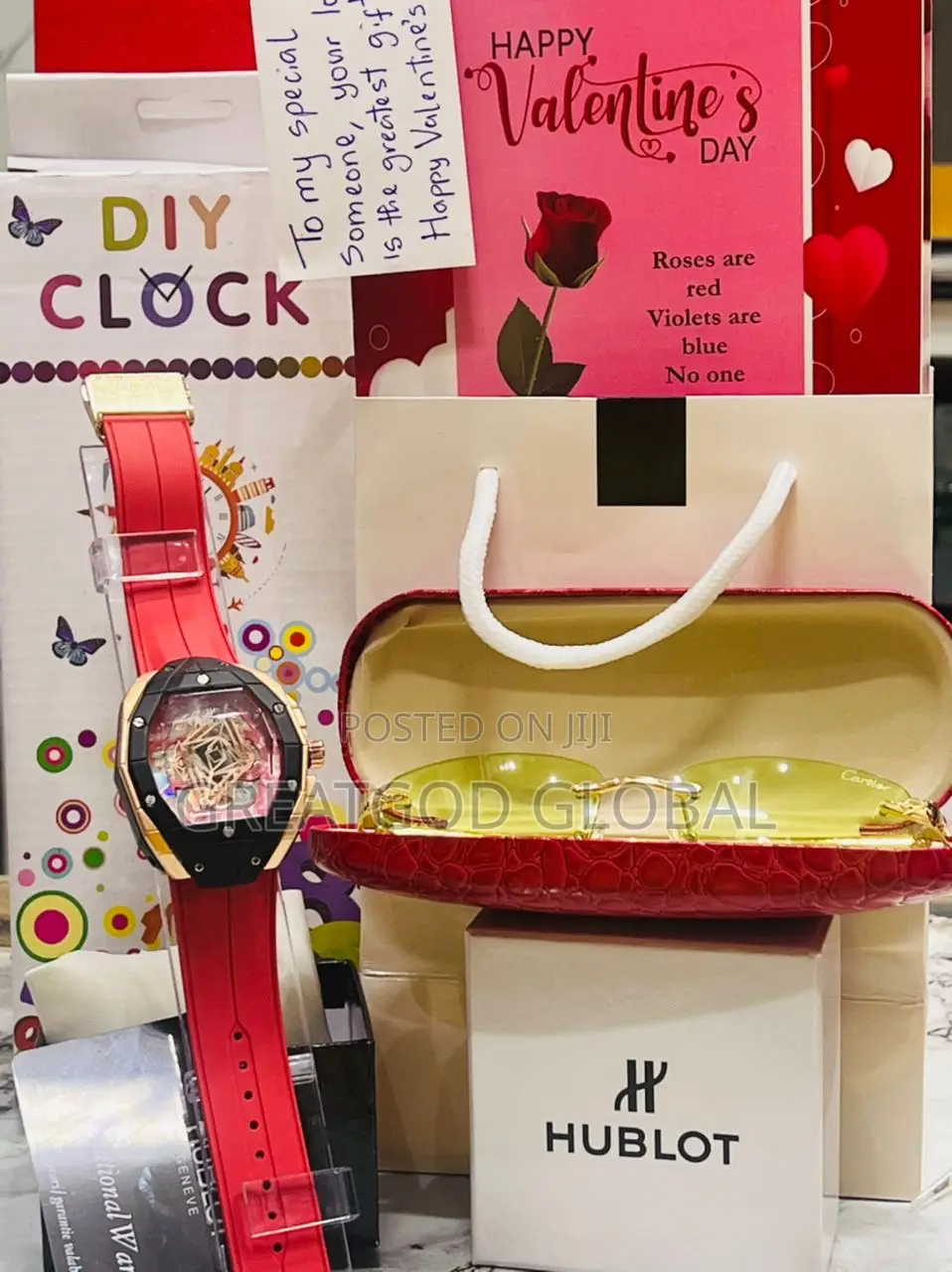 Valentines Special Hublot Watch Set