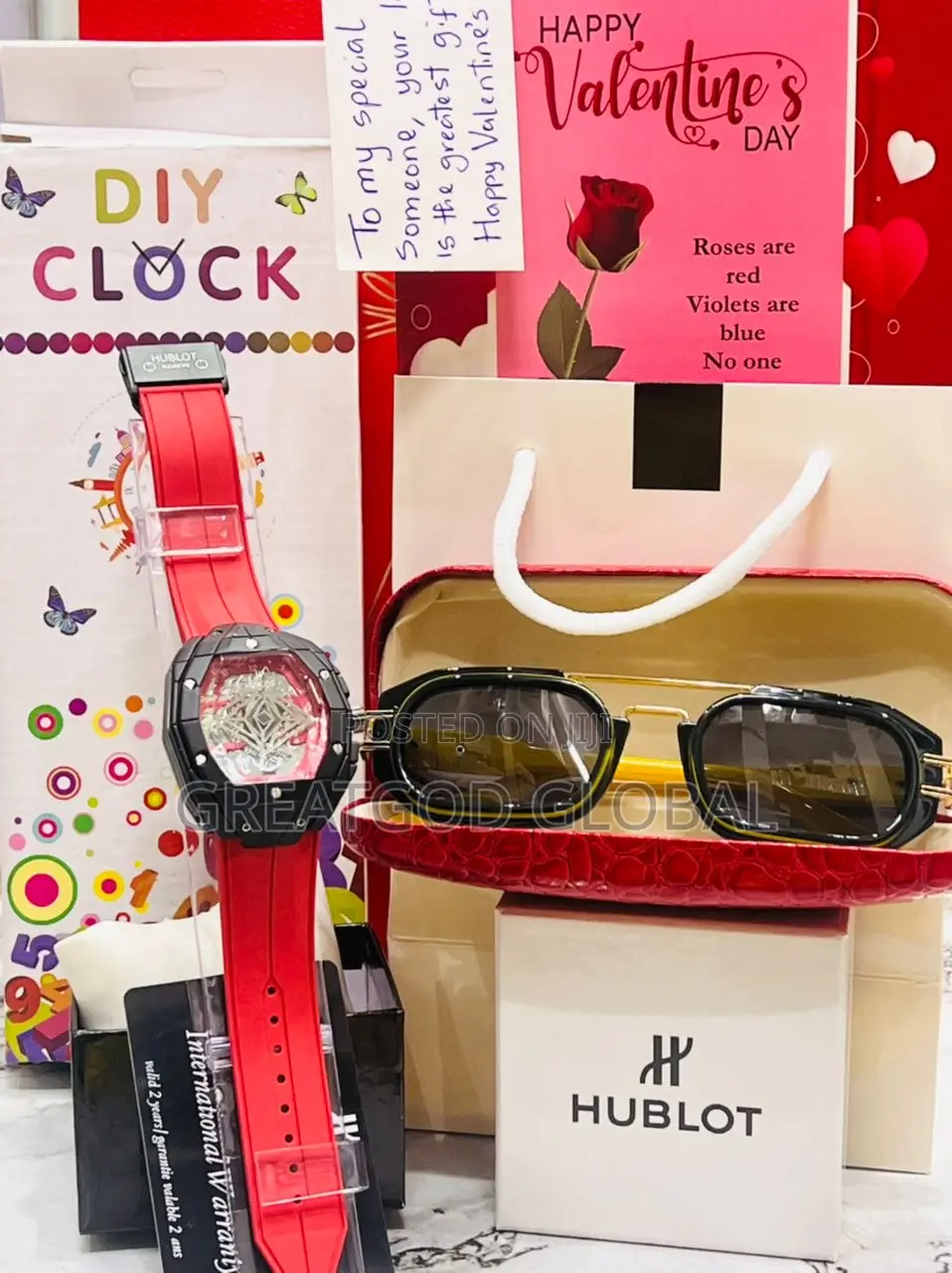 Valentines Special Hublot Watch Set