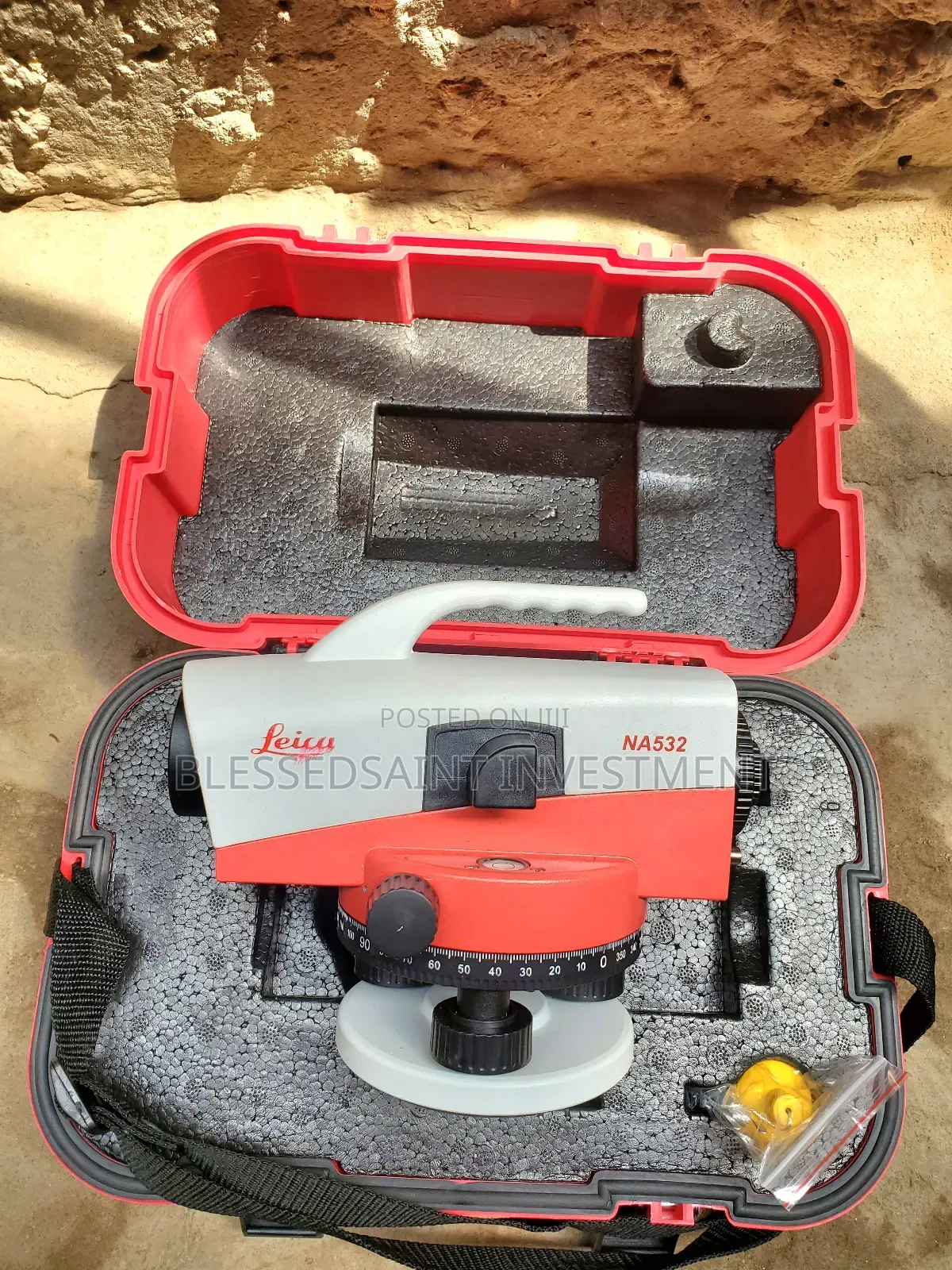 Leica Laser Level Na532 Complete Set