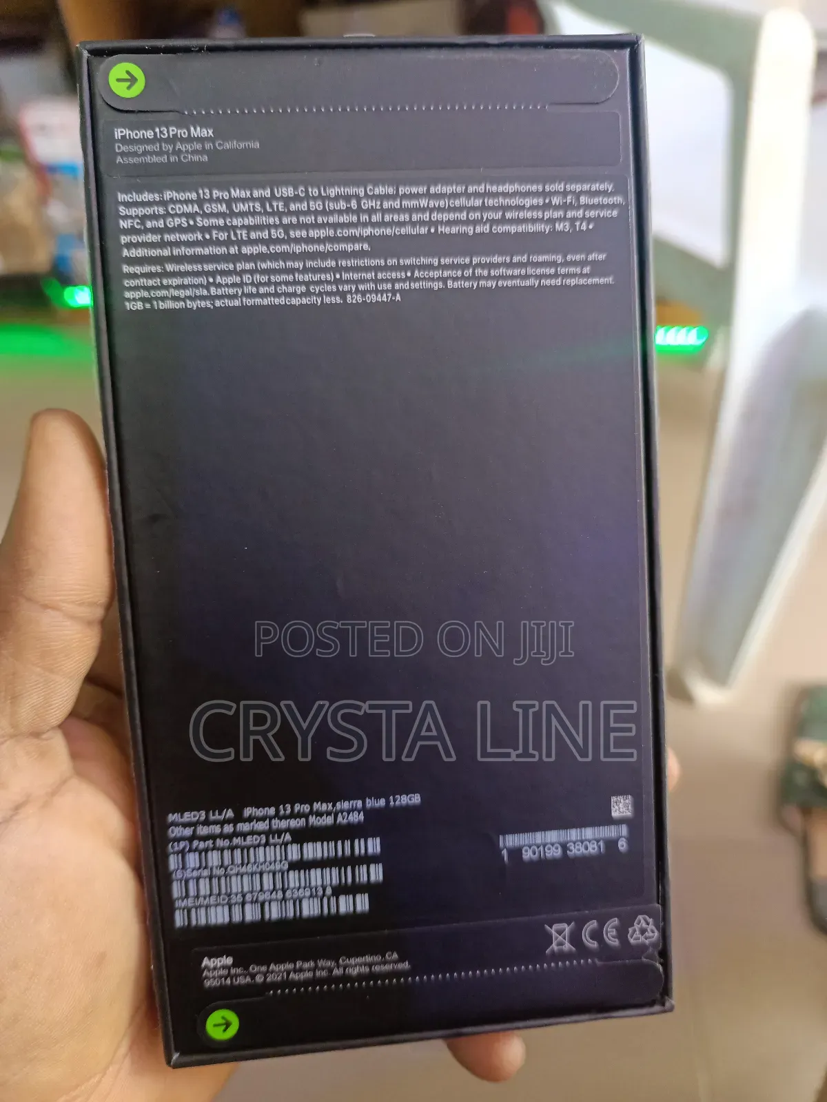 New Apple iPhone 13 Pro Max 128 GB Blue