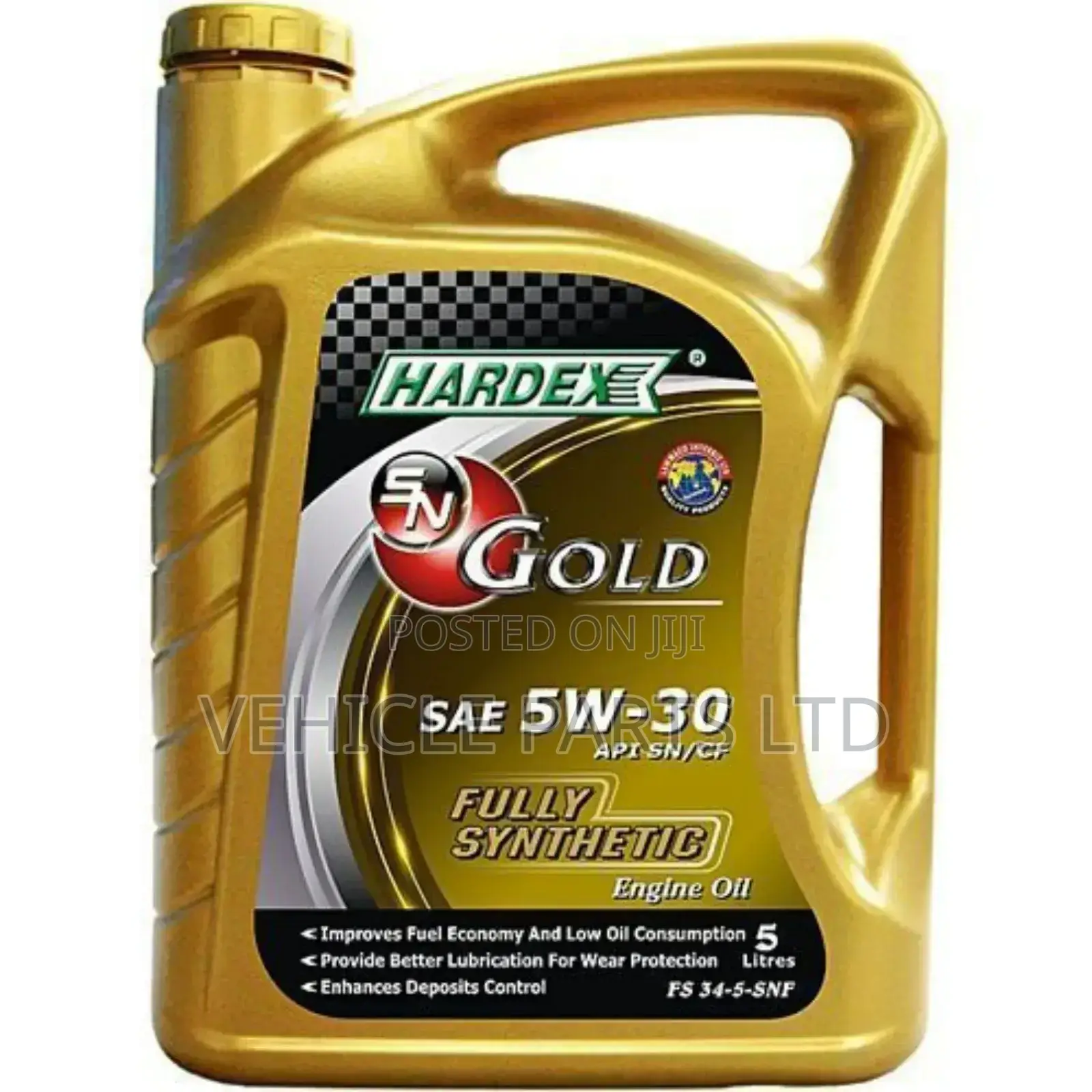 Fully Synthetic Hardex Gold Engine Oil 5l