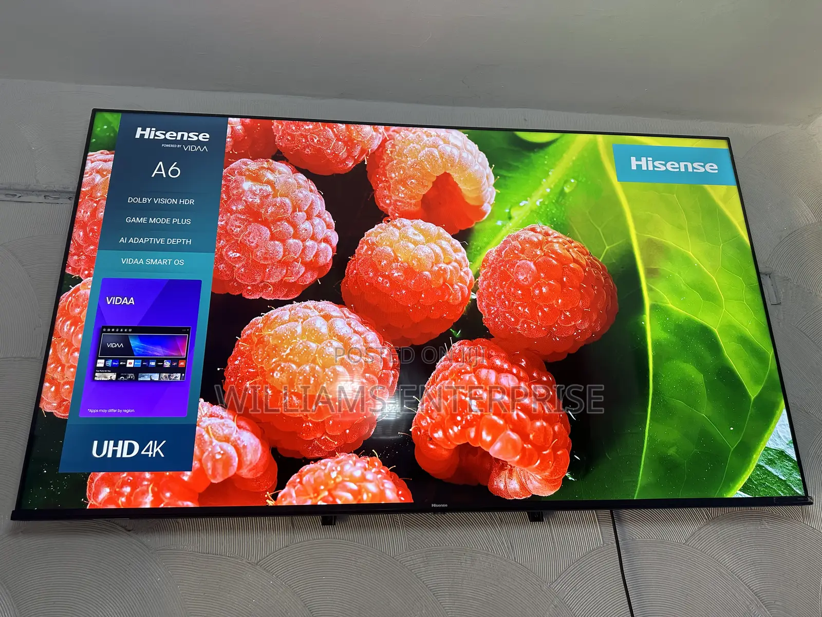 Hisense 65 Inches Smart Uhd TV