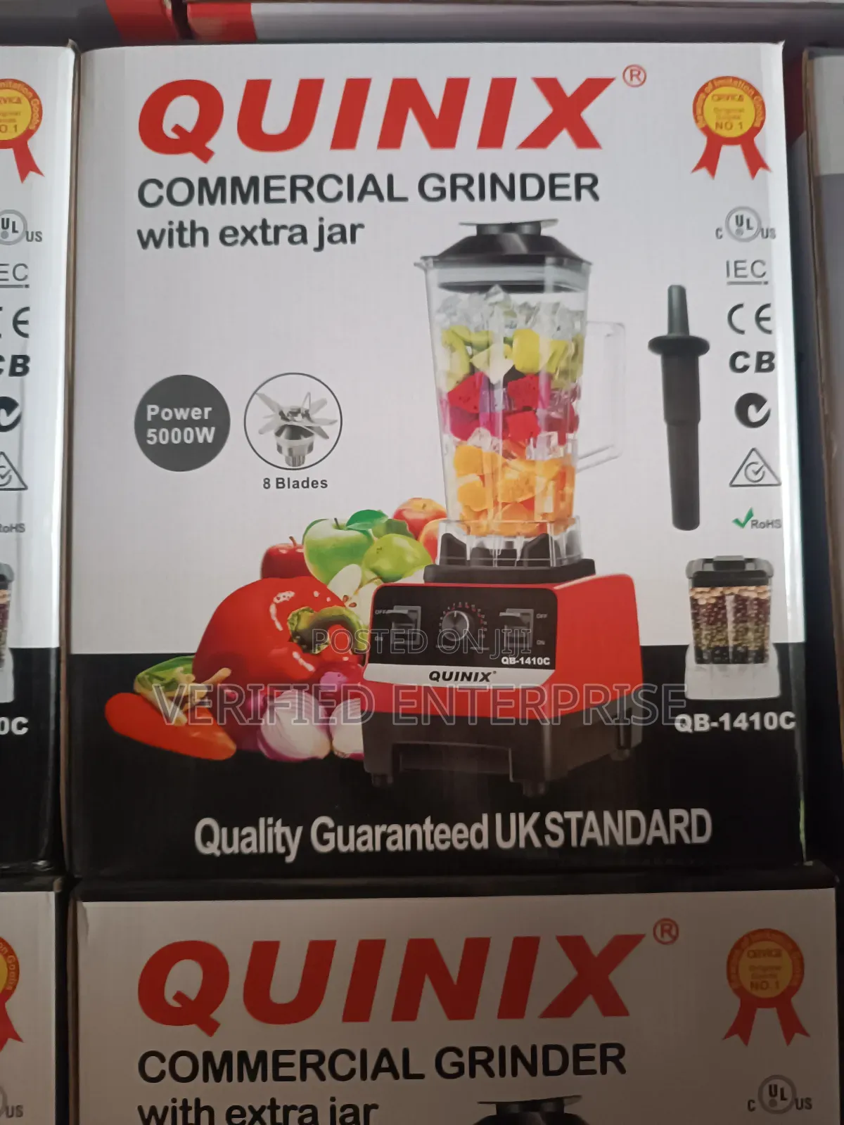 Quinix Commercial Blender - 5000 Watts
