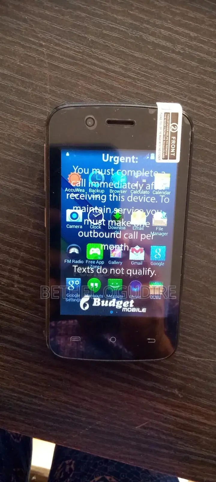New Mobile Phone 16 GB Black