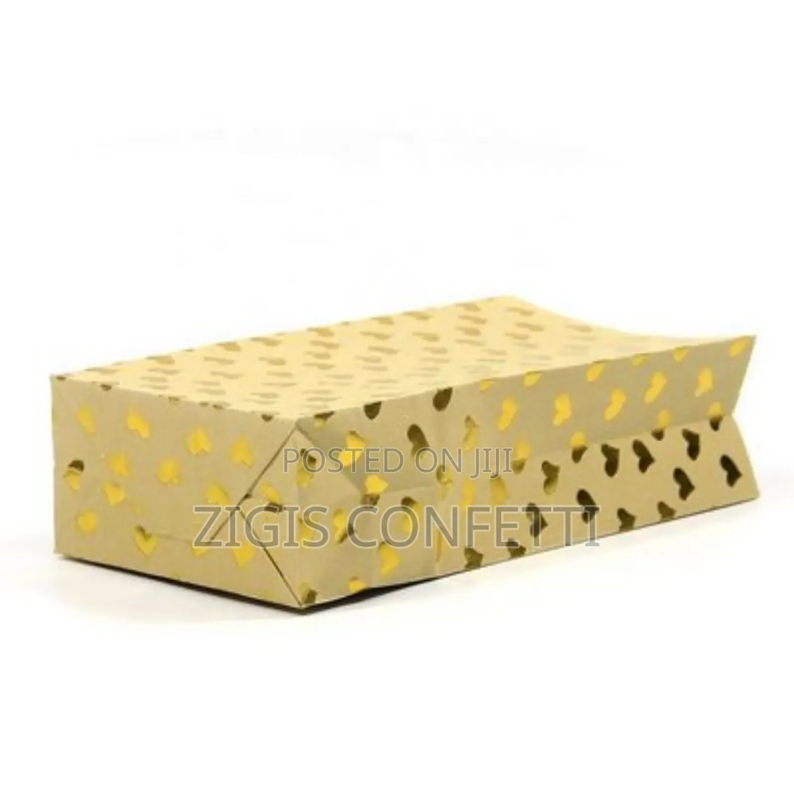 Custom Printed Kraft Paper Gift Bags (23*12cm) Pack of 10