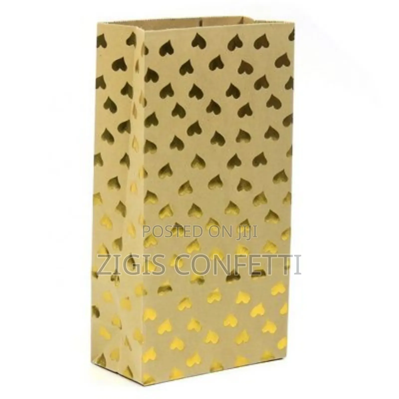 Custom Printed Kraft Paper Gift Bags (23*12cm) Pack of 10