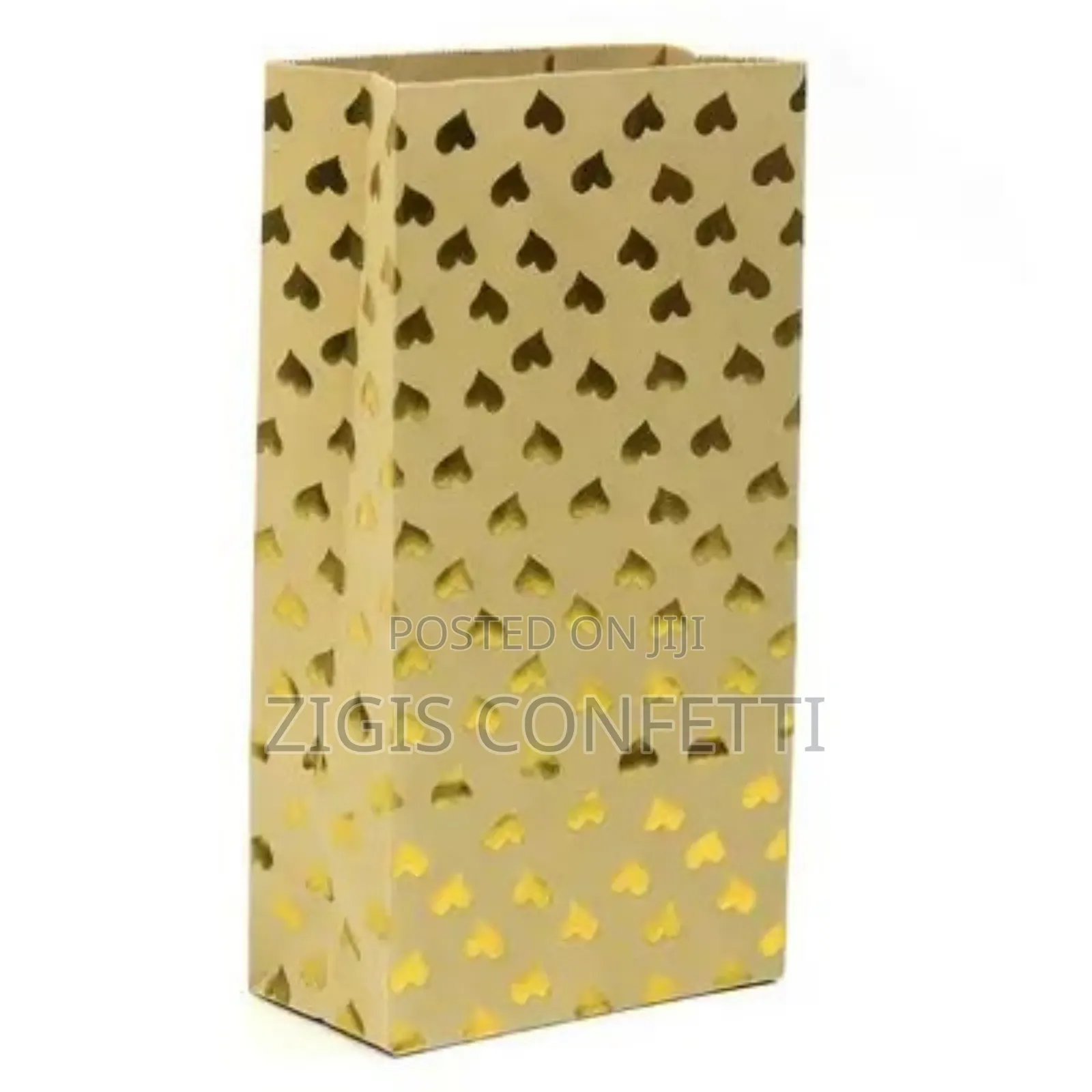Custom Printed Kraft Paper Gift Bags (23*12cm) Pack of 10