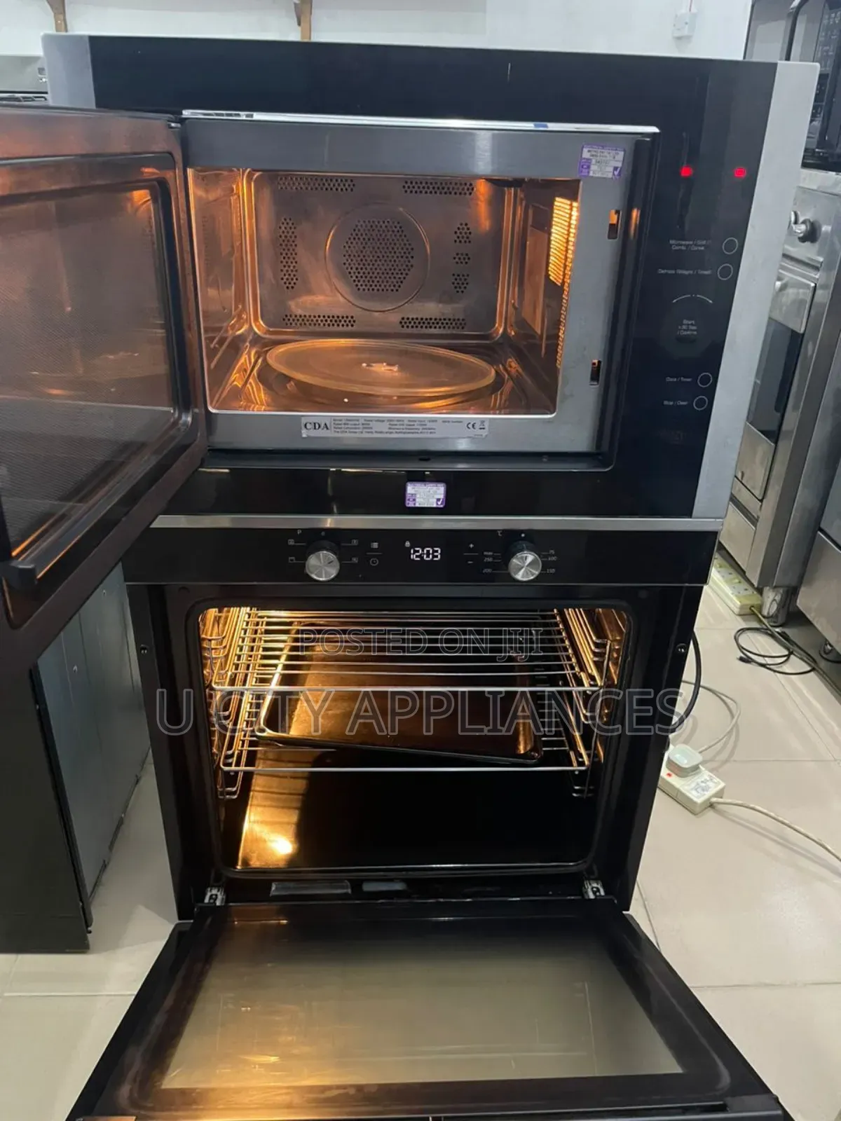 60x60 Bekoinbuilt Oven and Microwave
