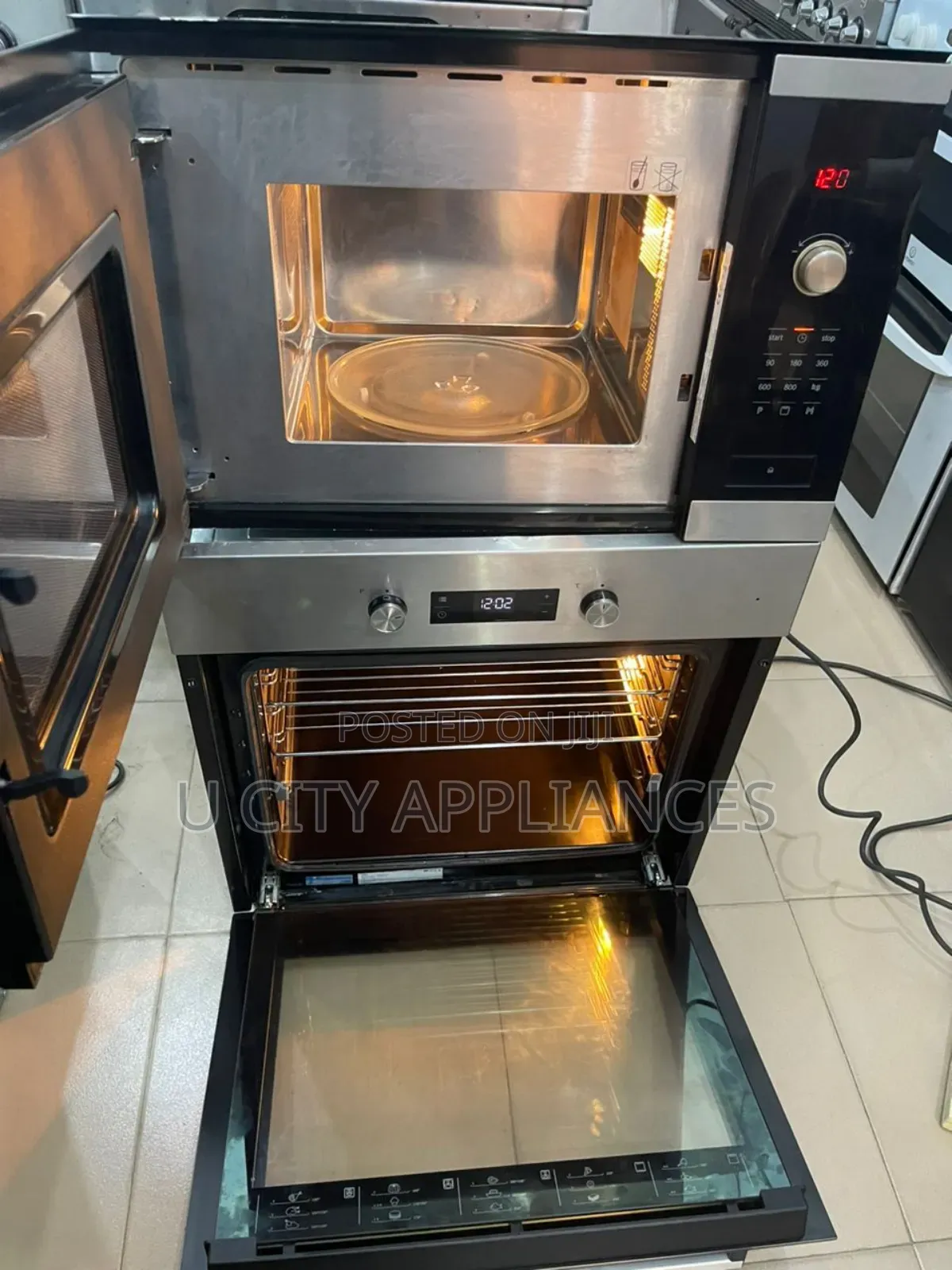 60x60 Bekoinbuilt Oven and Microwave