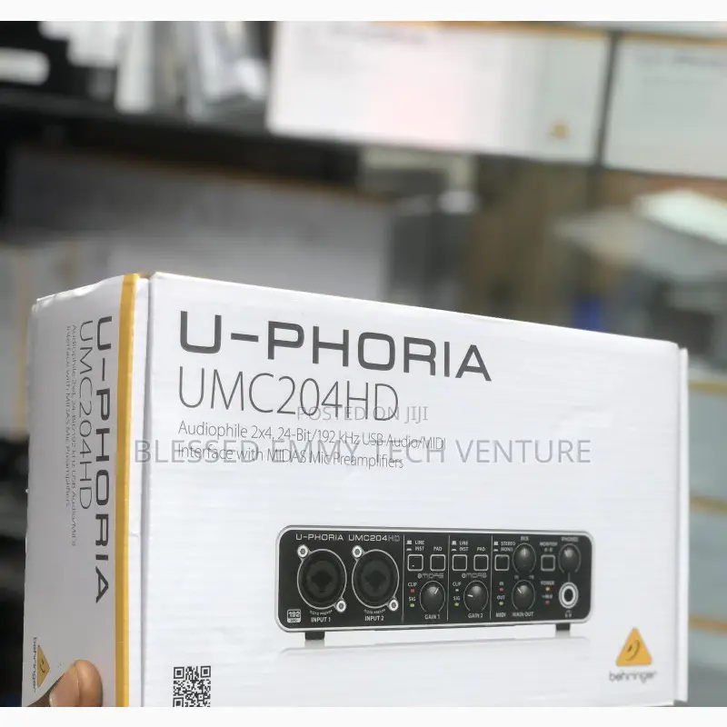 U-Phoria UMC204HD Behringer Sound Card