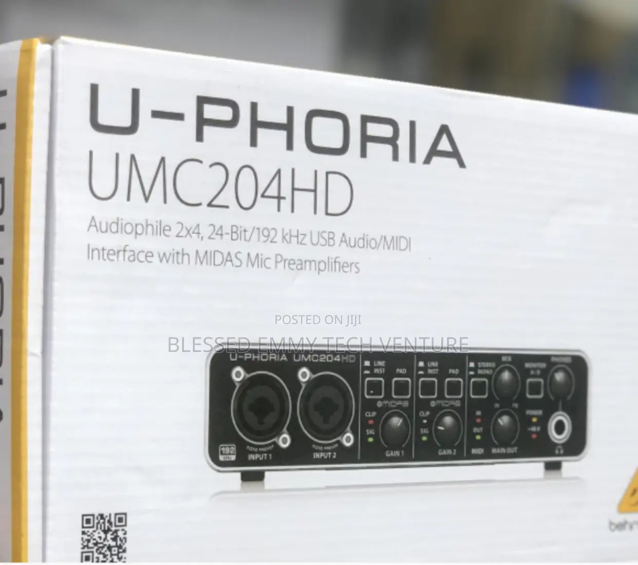 U-Phoria UMC204HD Behringer Sound Card