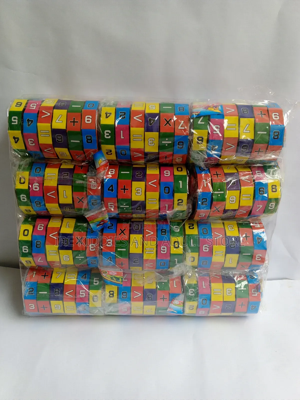 12pcs of Number Puzzle