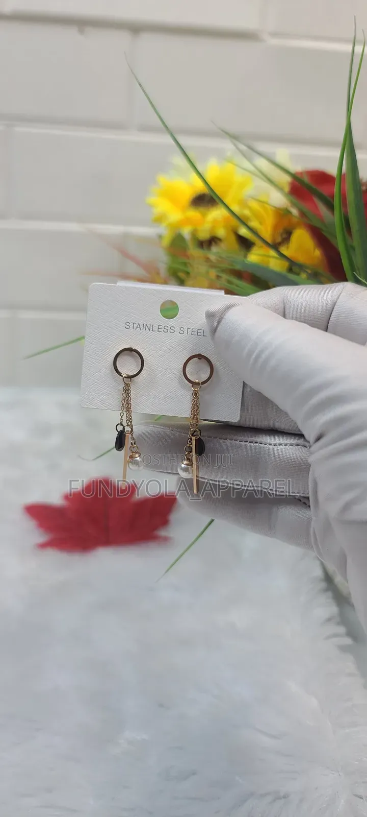 Circle Tassel Earring