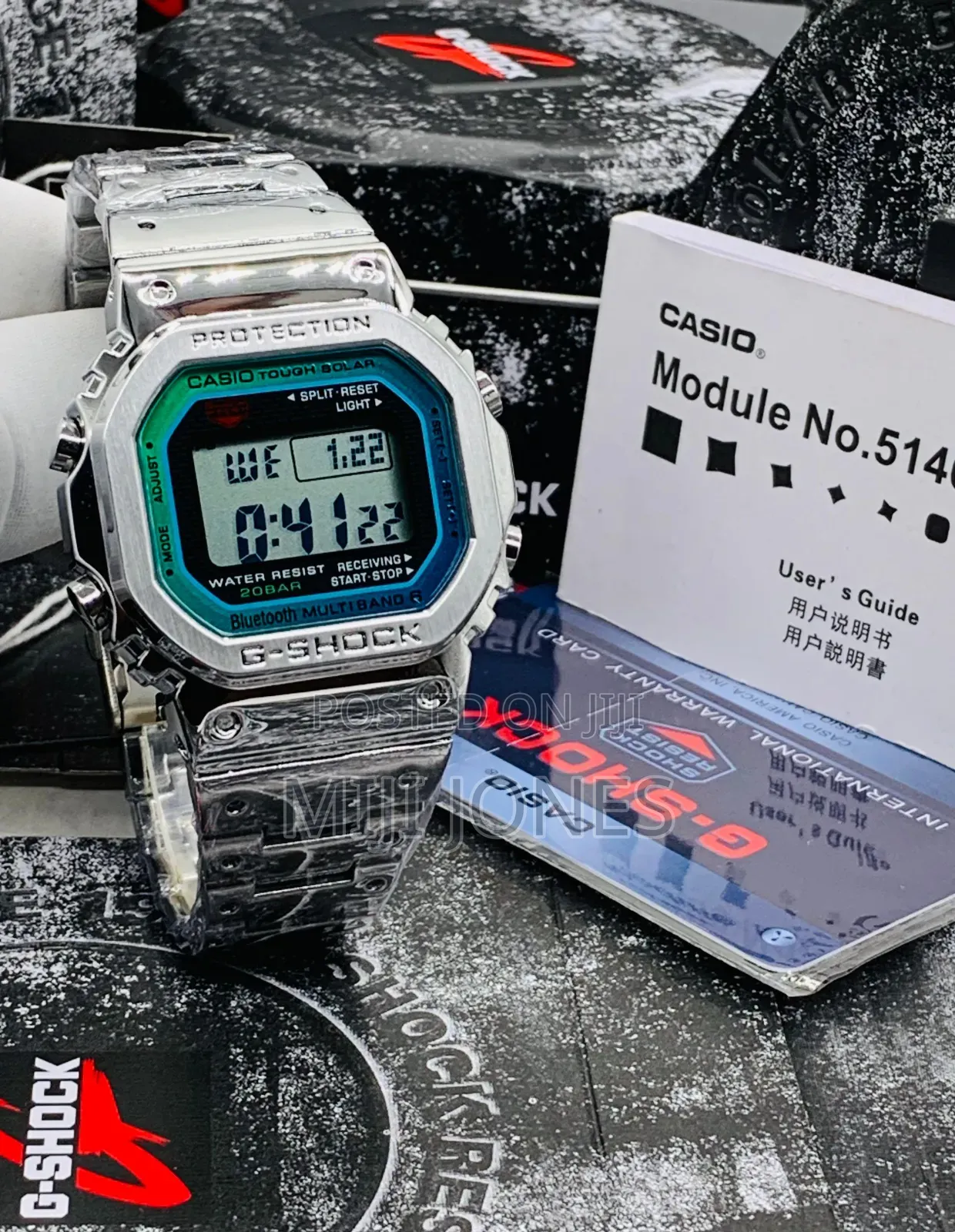 *Gshock GMW- B500W Gshock Quality Chain Watch*