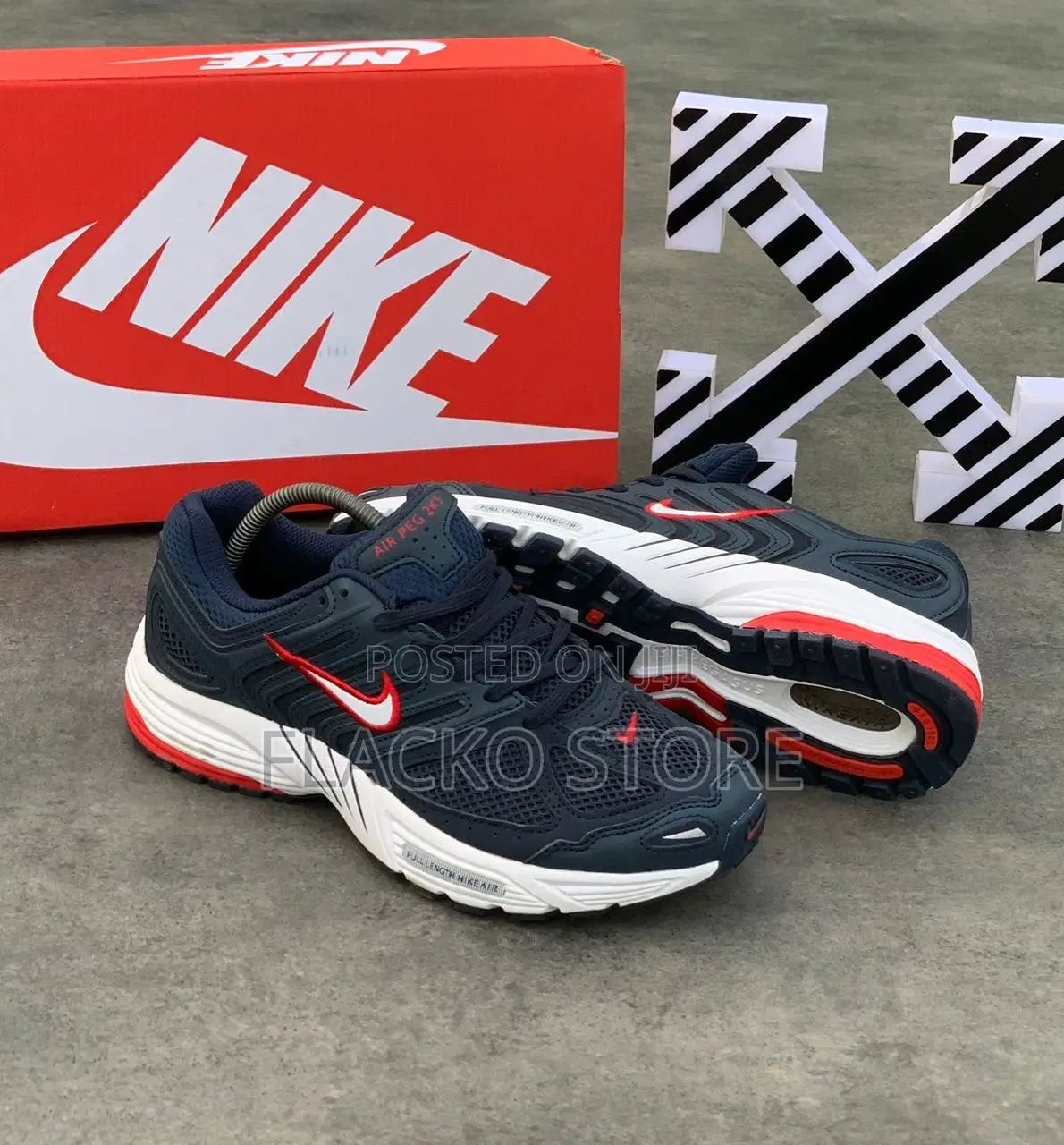 Original Nike Air Pegasus 2k5 Black Sneakers