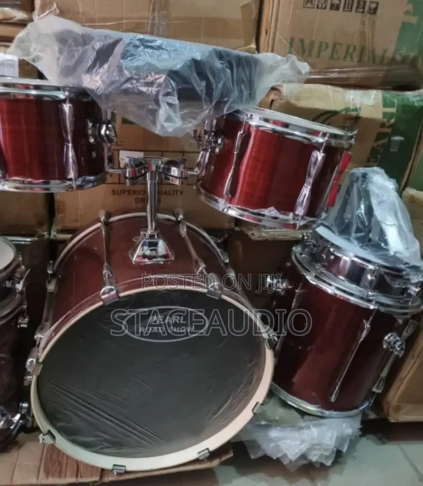 Pearl Drum Set 5pcs