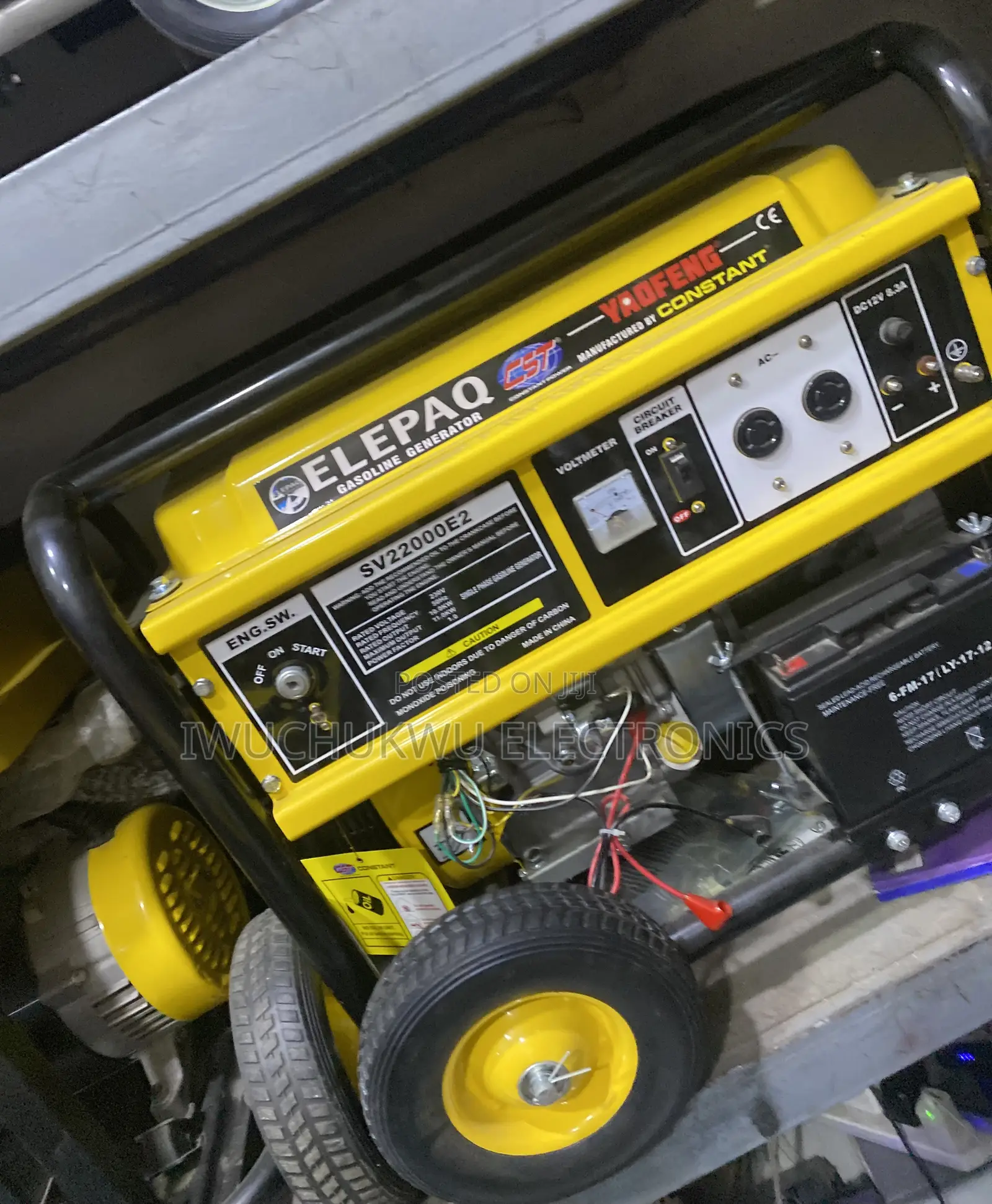 SV22000E2 11kva Elepaq Constant Yaofeng Petrol Generator