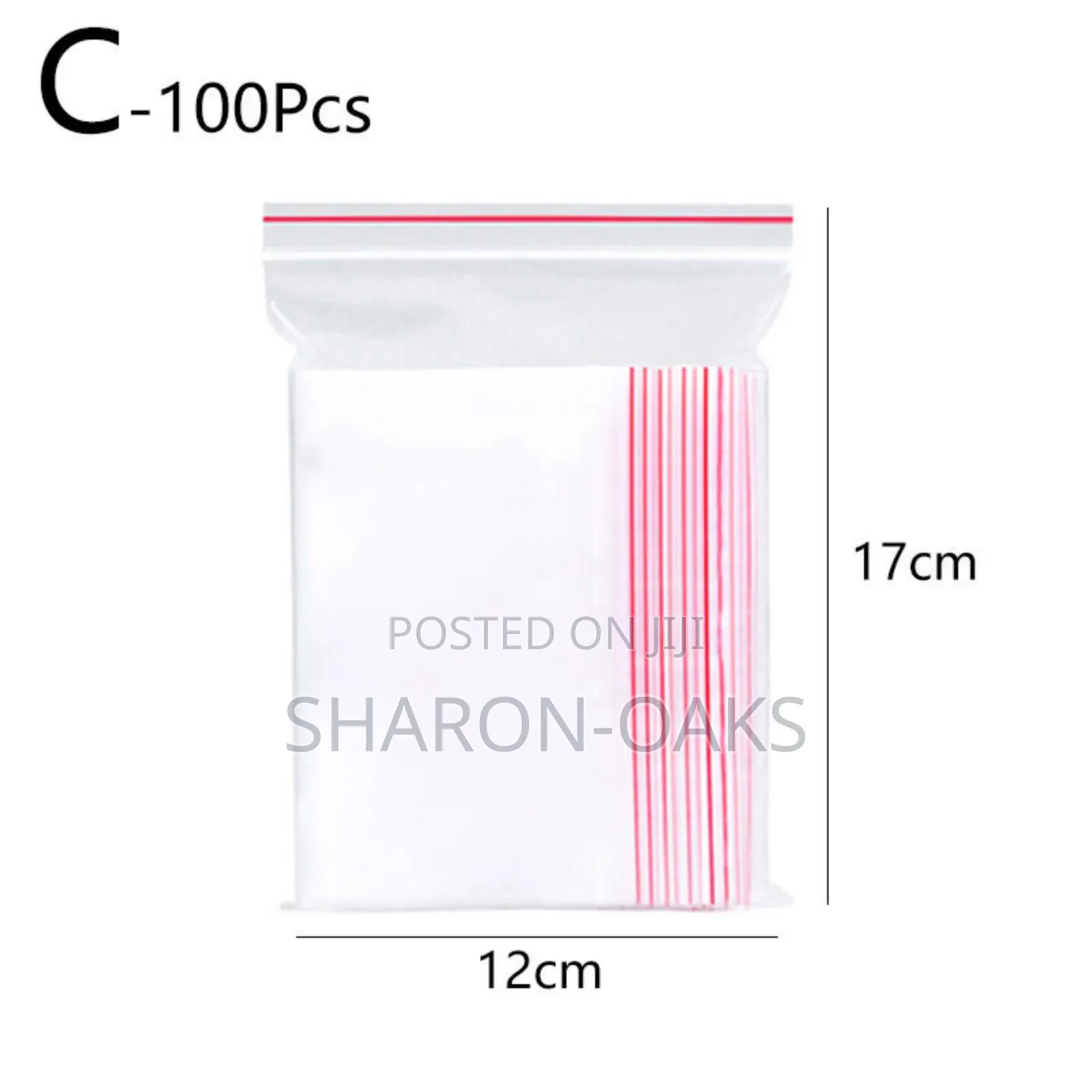 12x17cm Ziplock Bag