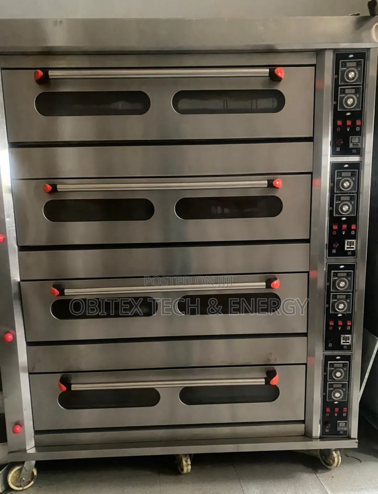 Industrial Gas Oven 4 Deck by 16tral