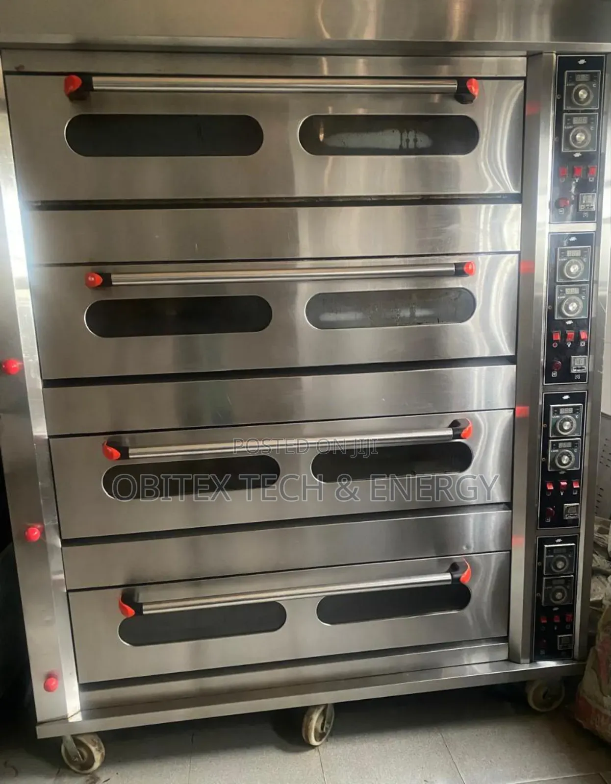 Industrial Gas Oven 4 Deck by 16tral