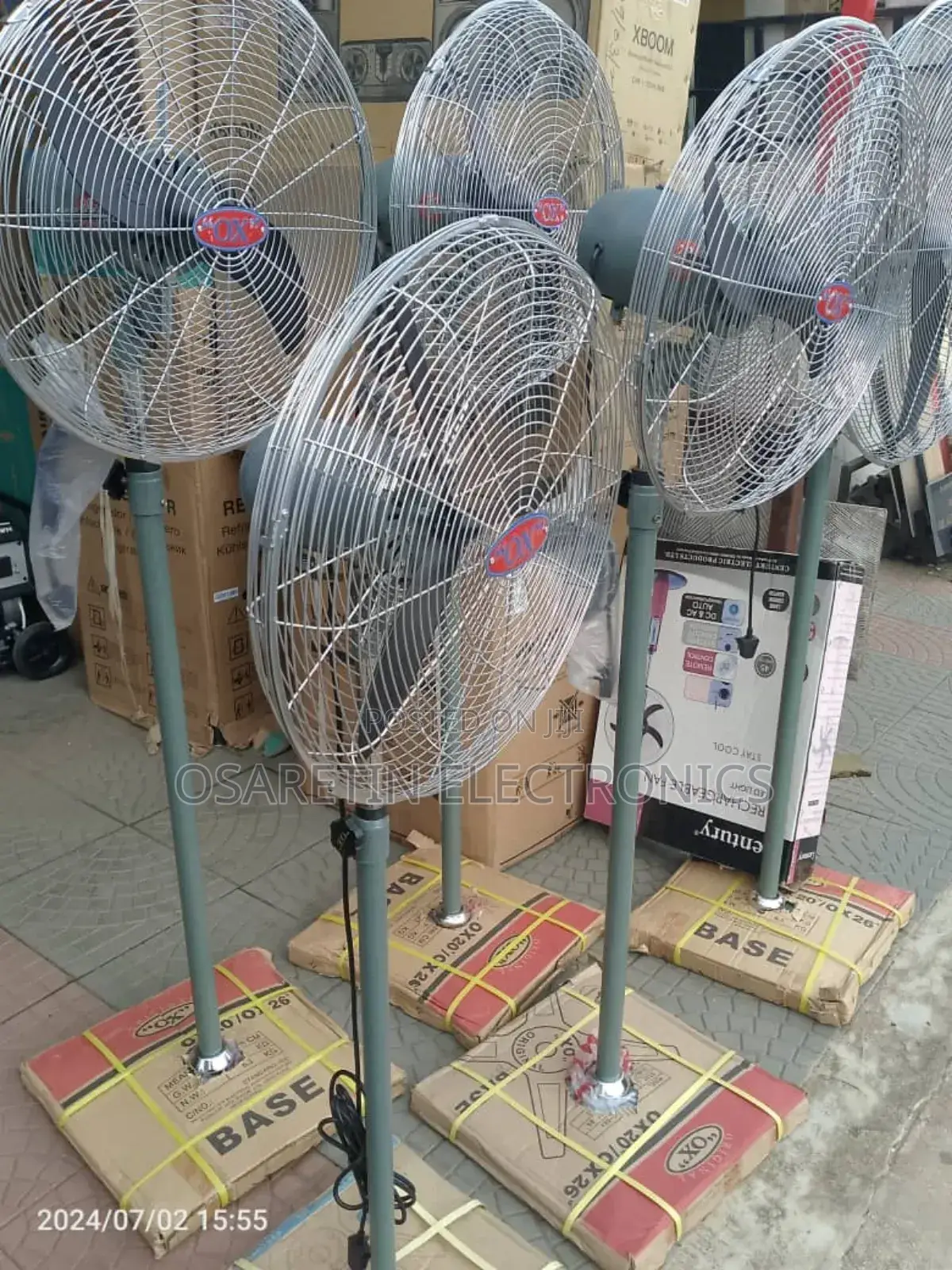 Ox Industrial Standing Fan