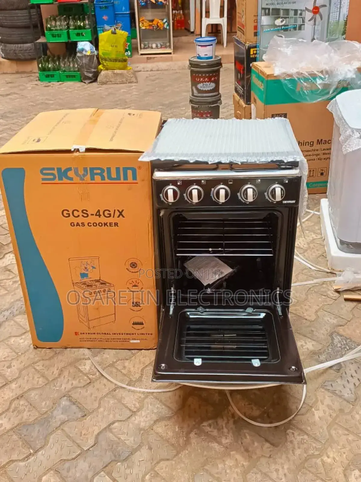 Skyrun Gas Cooker Four Burners All Gas