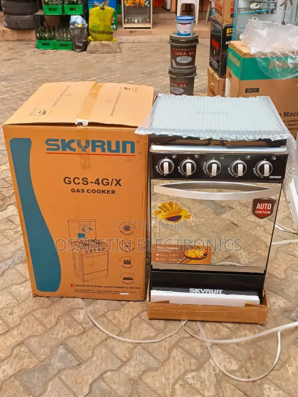Skyrun Gas Cooker Four Burners All Gas