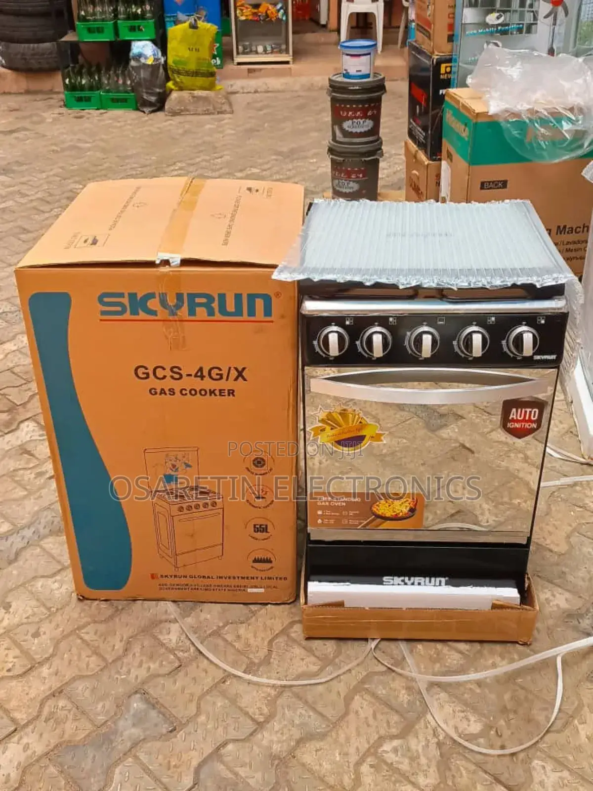 Skyrun Gas Cooker Four Burners All Gas