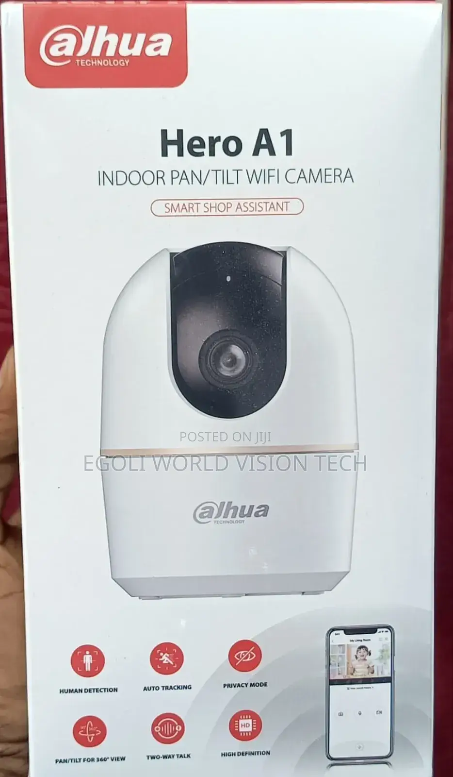 New Dahua Technology Hero A1 Indoor PAN/TILT Wifi Camera