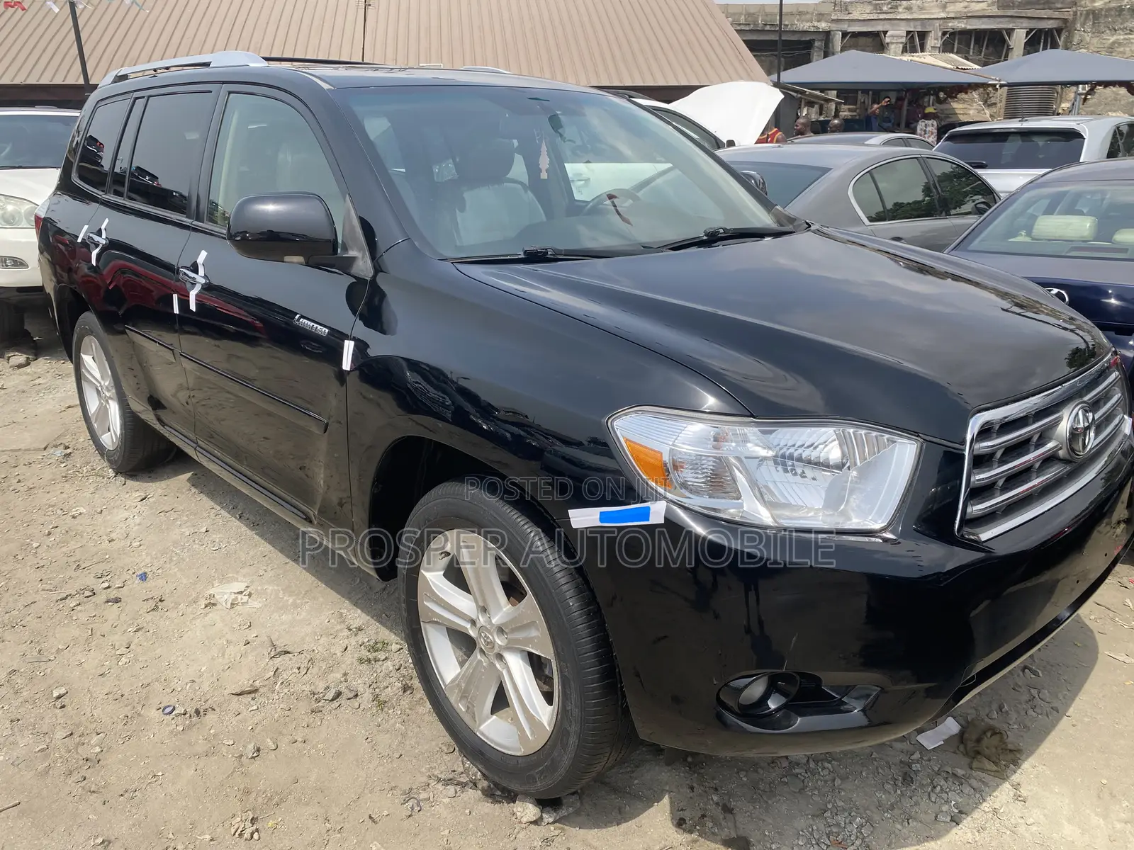 Toyota Highlander Limited 2010 Black