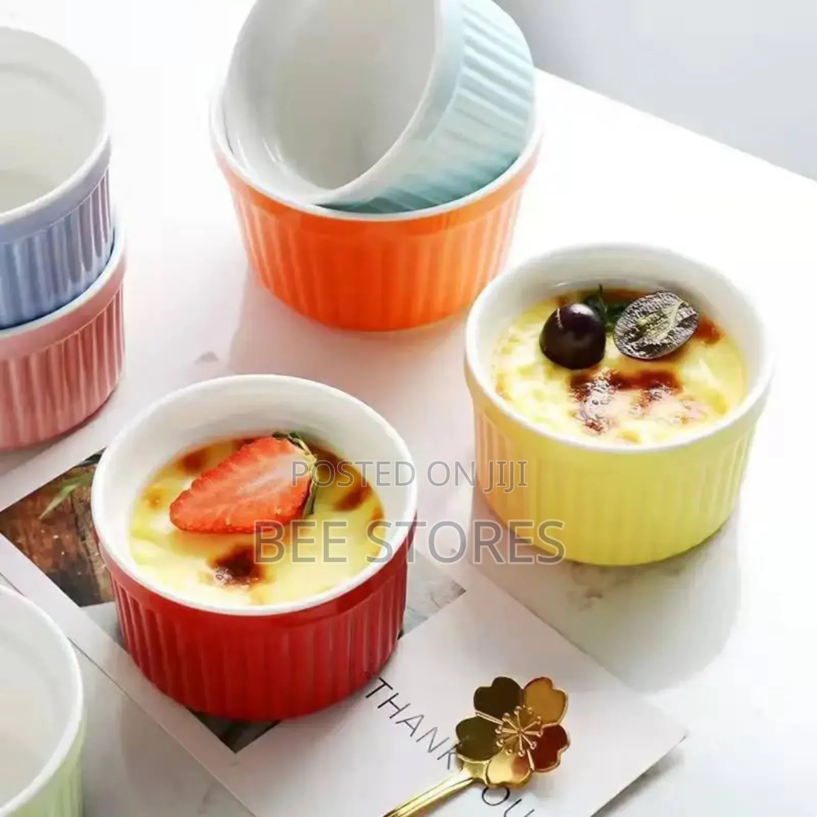 8pcs Ceramin Mini Ramekin Set