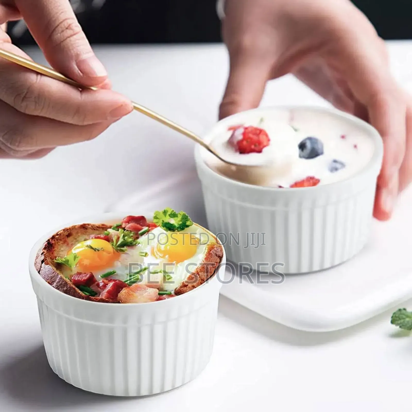 8pcs Ceramin Mini Ramekin Set