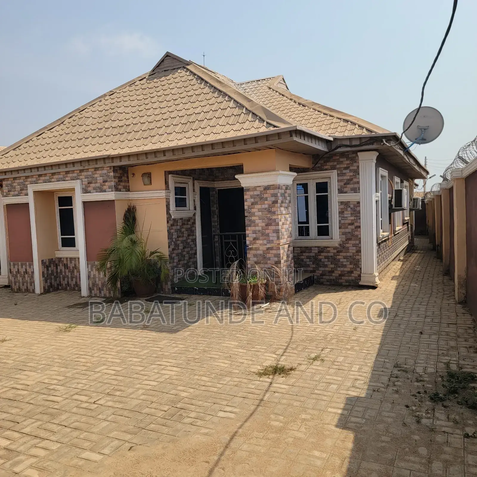 Furnished 3bdrm Bungalow in Moniya for sale