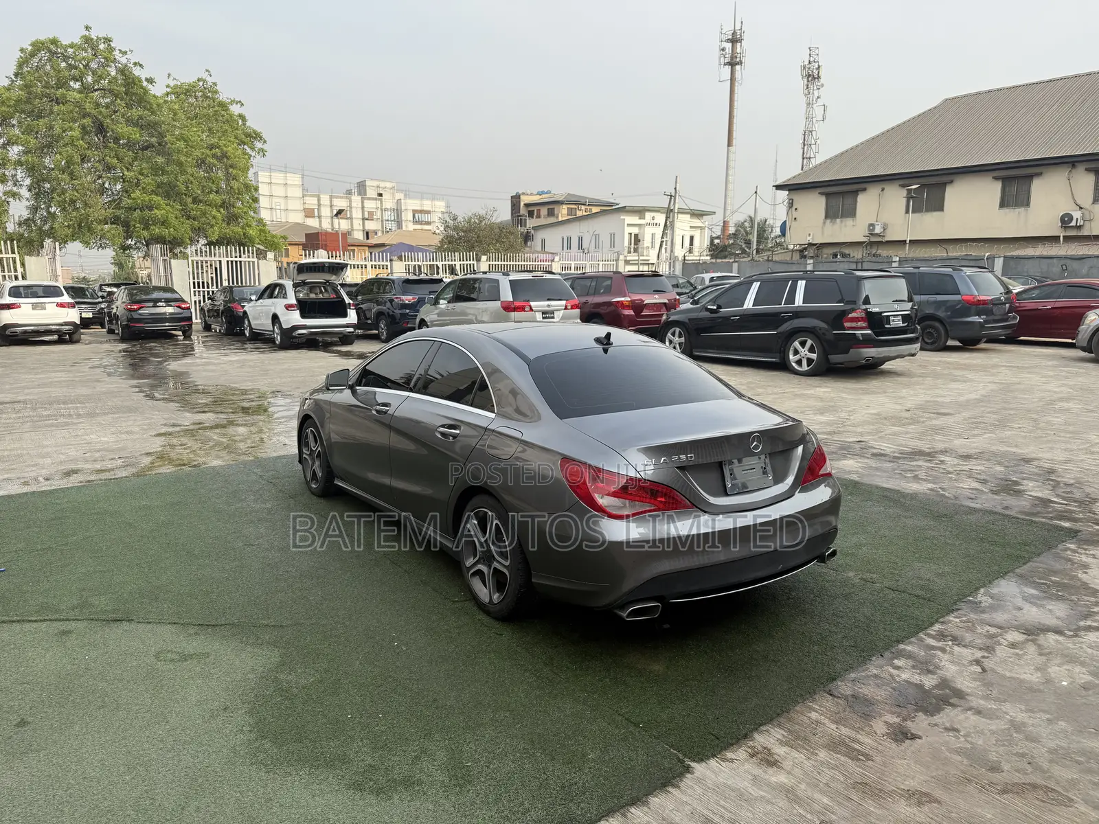 Mercedes-Benz CLA-Class CLA 250 4MATIC Sedan 2015 Gray