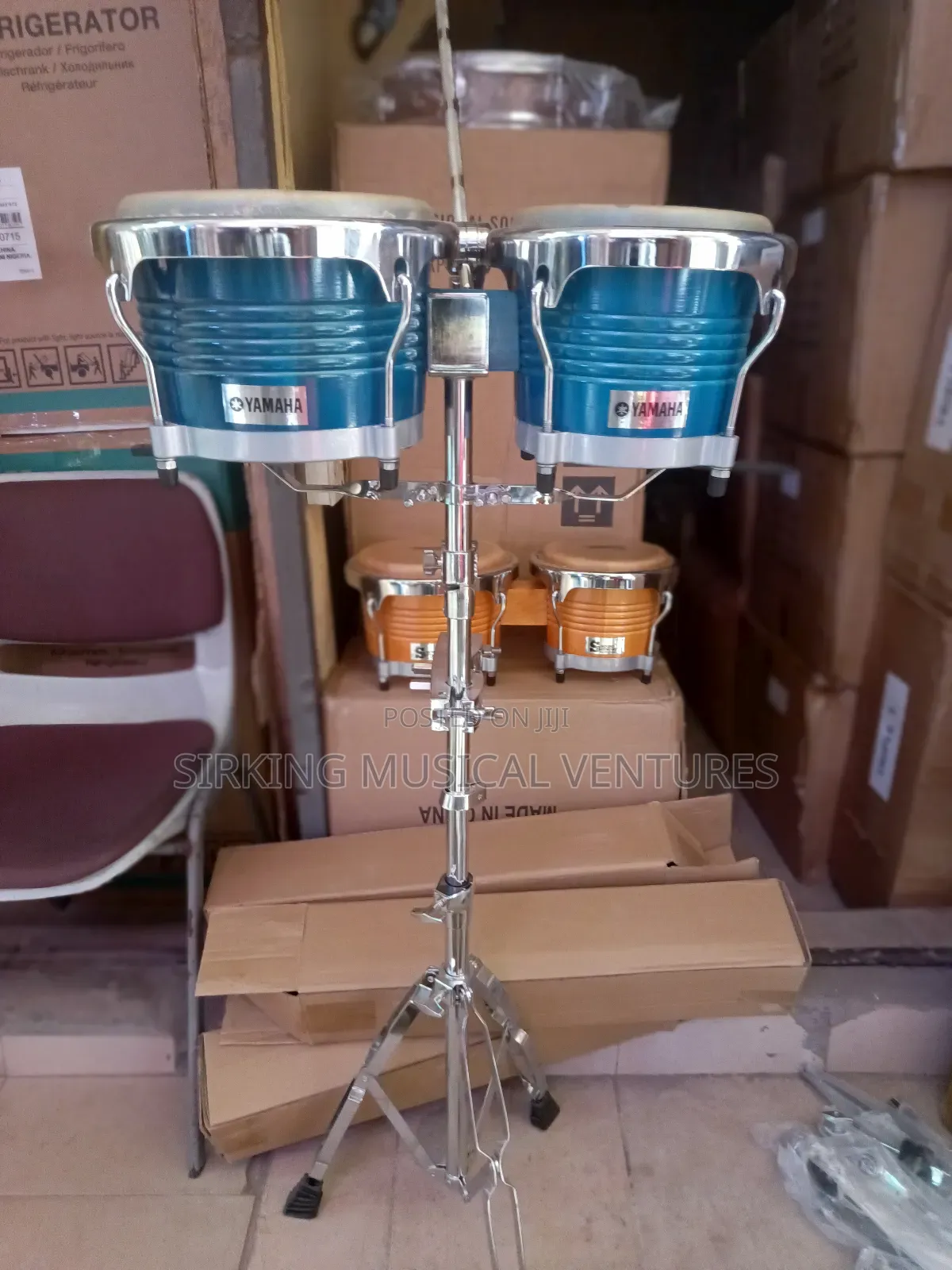 Yamaha Big Bongo Drum With Big Stand