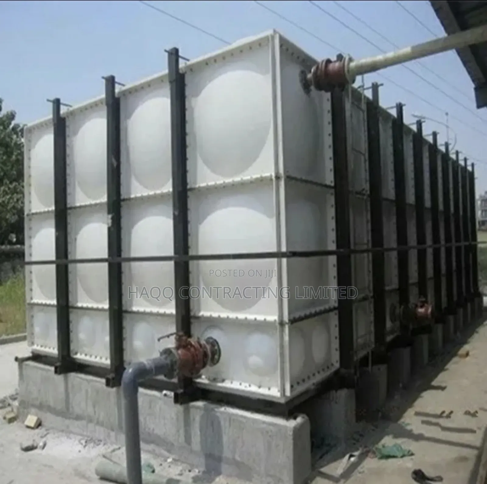 OEM GRP, FRP Fibreglass Vertical Storage Tank 20yrs Warranty