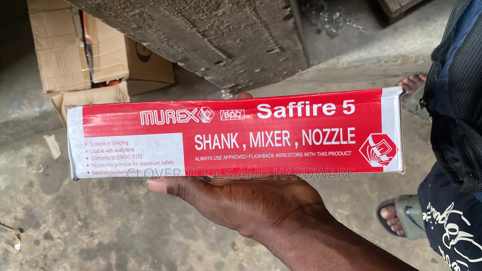 Heavy Duty Oxy Acetylene Torch-Murex Saffire 5