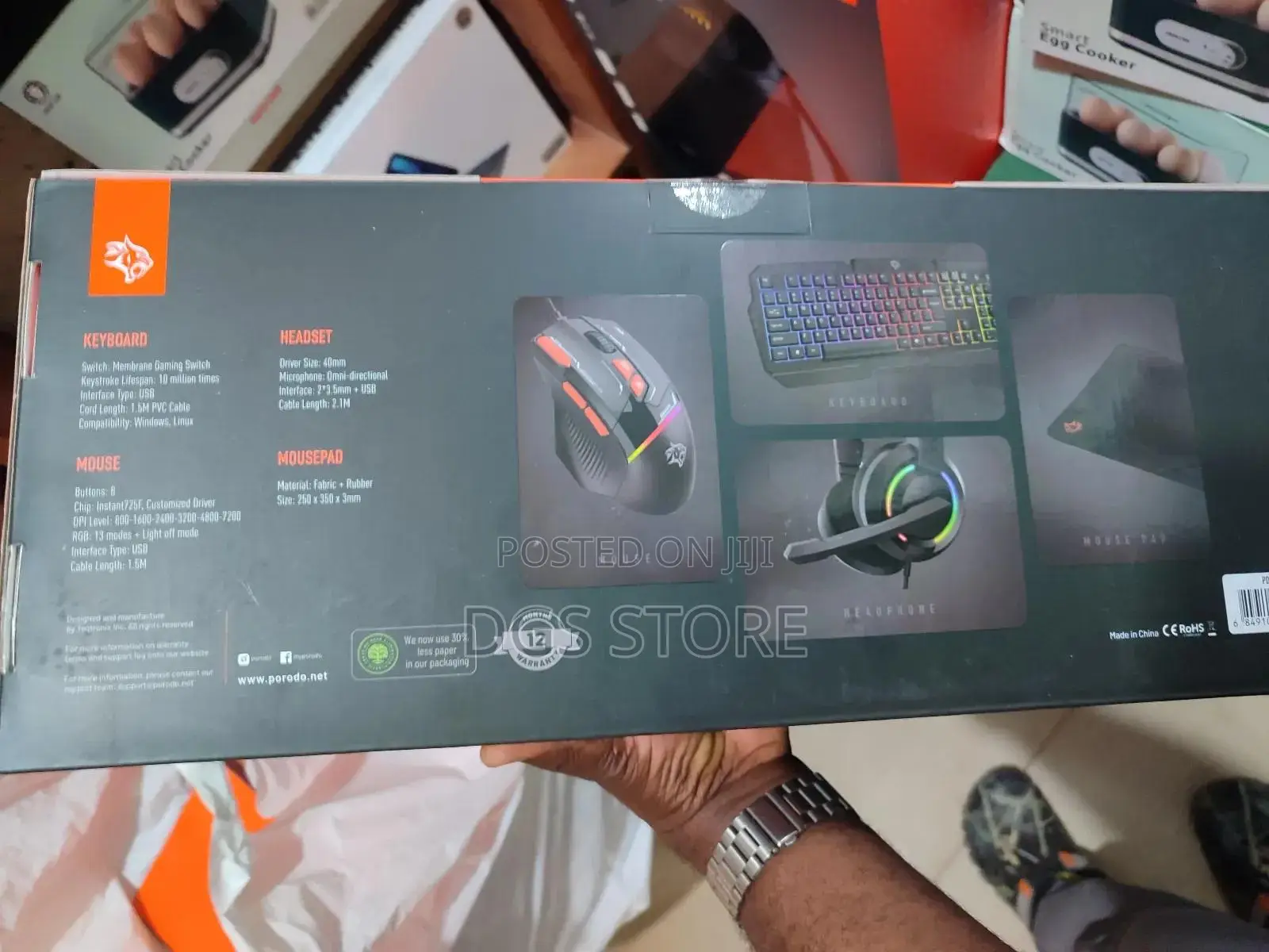Porodo Ultimate Gaming Kit 4in1 PDX221
