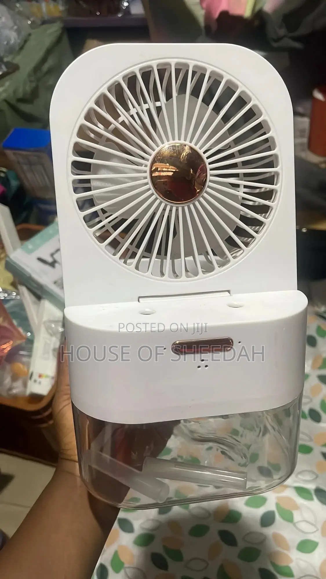 New Humidification Dual Spray Fan