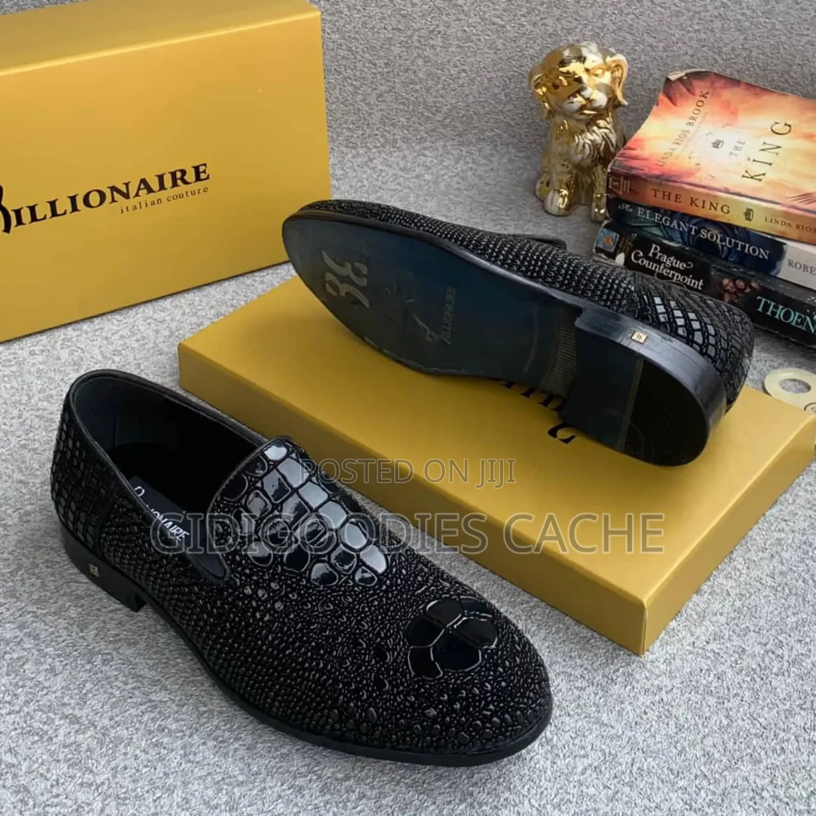 Billionaire Men's Shoes in Brown and White Size 40-46